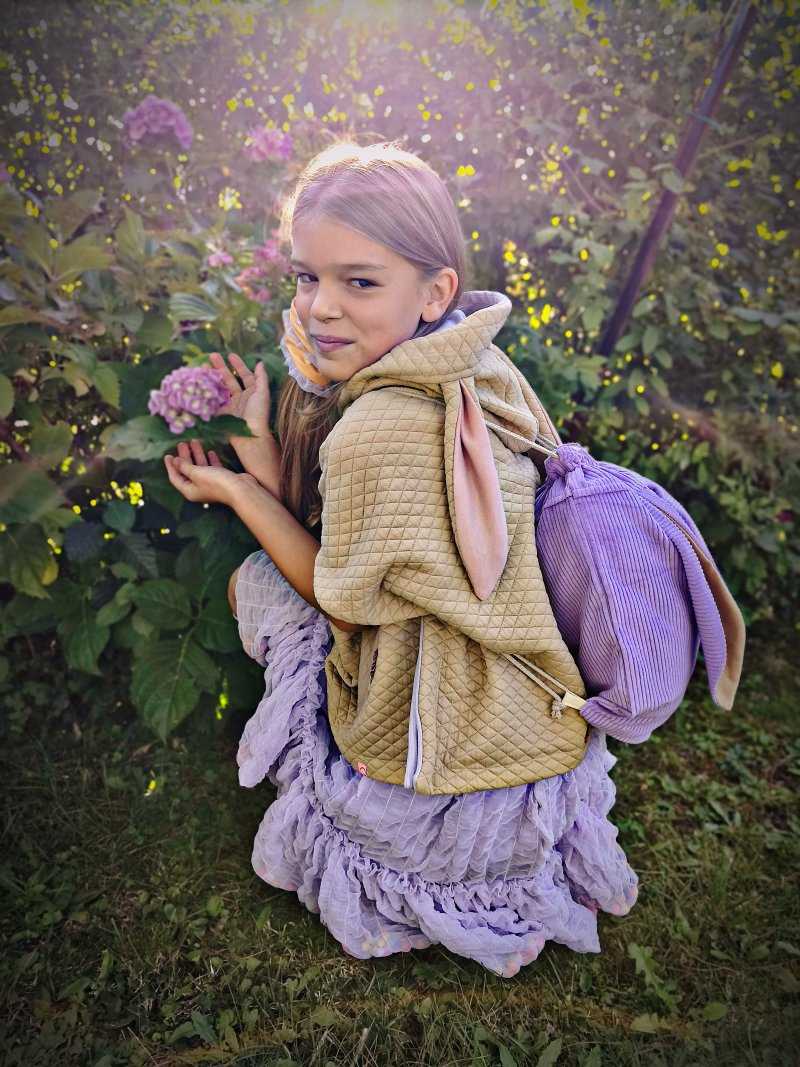 Oldschool - Nyuszifüles poncsó - Image 11