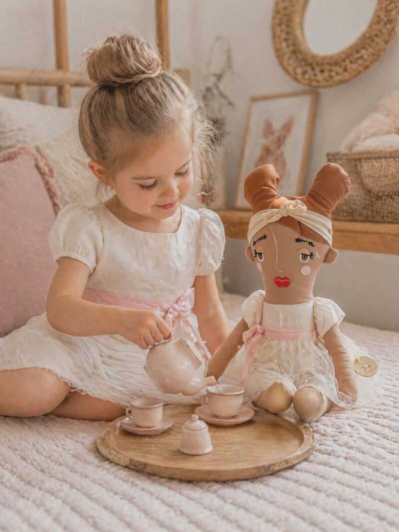 Játék - Kreol bőrű textil baba - Image 13
