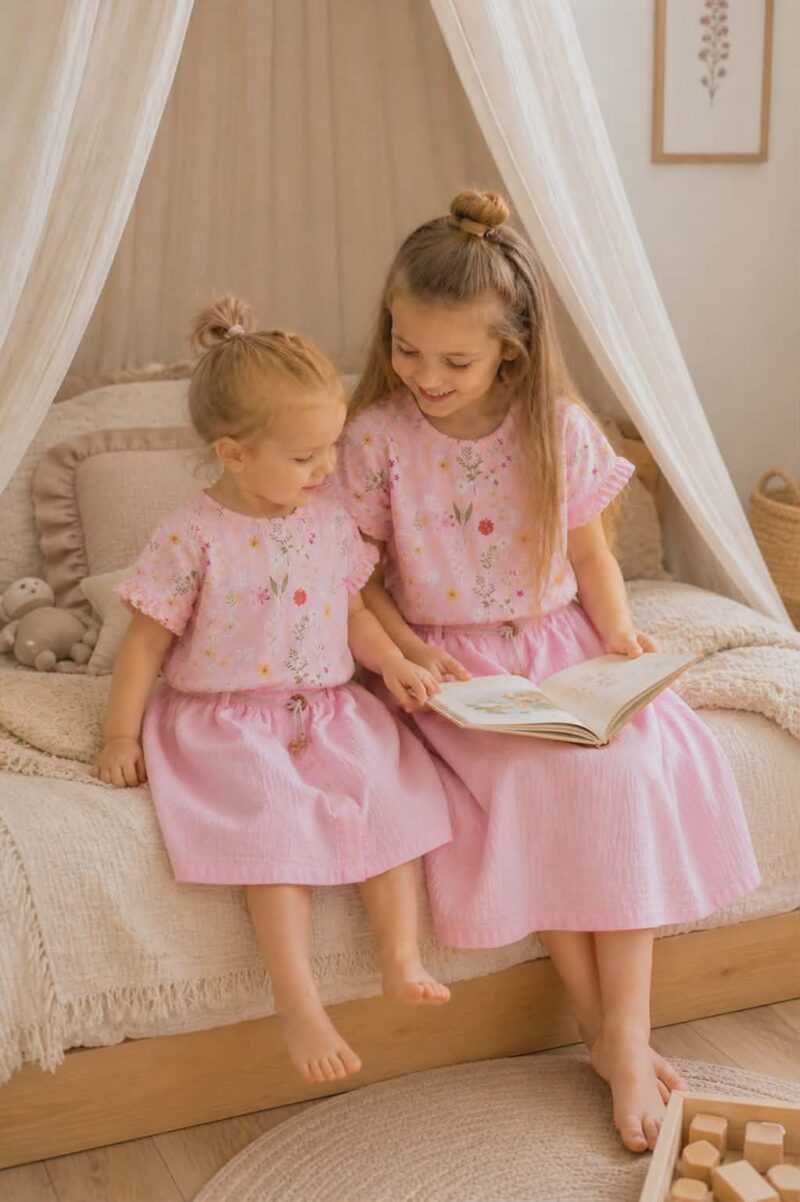 Szoknya - Duplagéz midi szoknya - Image 11
