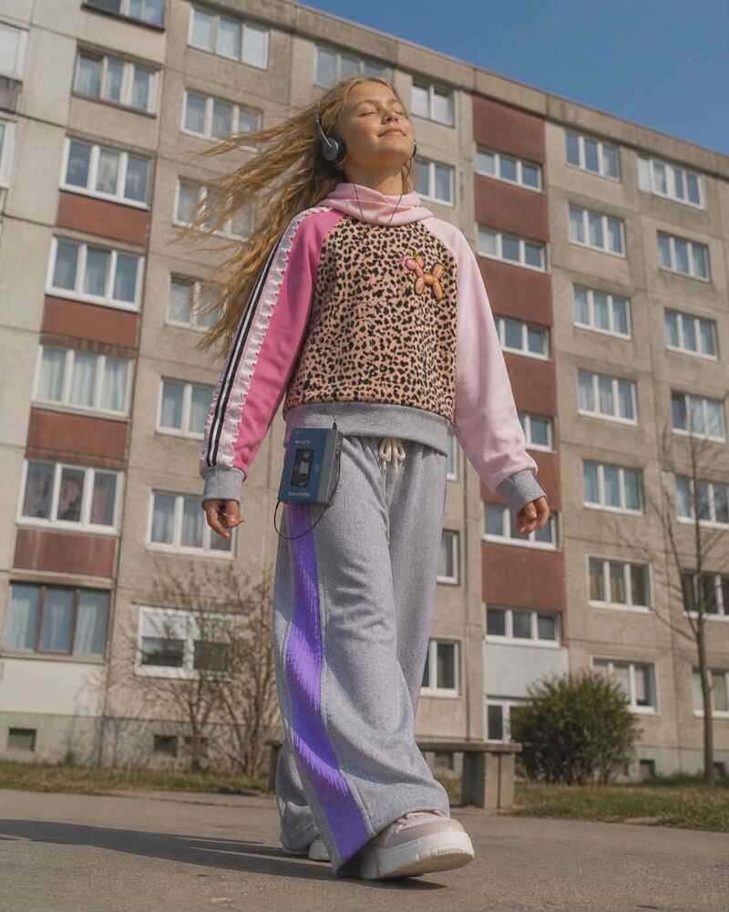 Oldschool - Szürke melegítő alsó - Image 11
