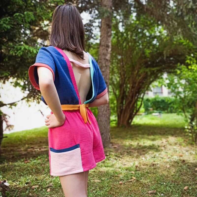 Felső - Colorblock - Image 6